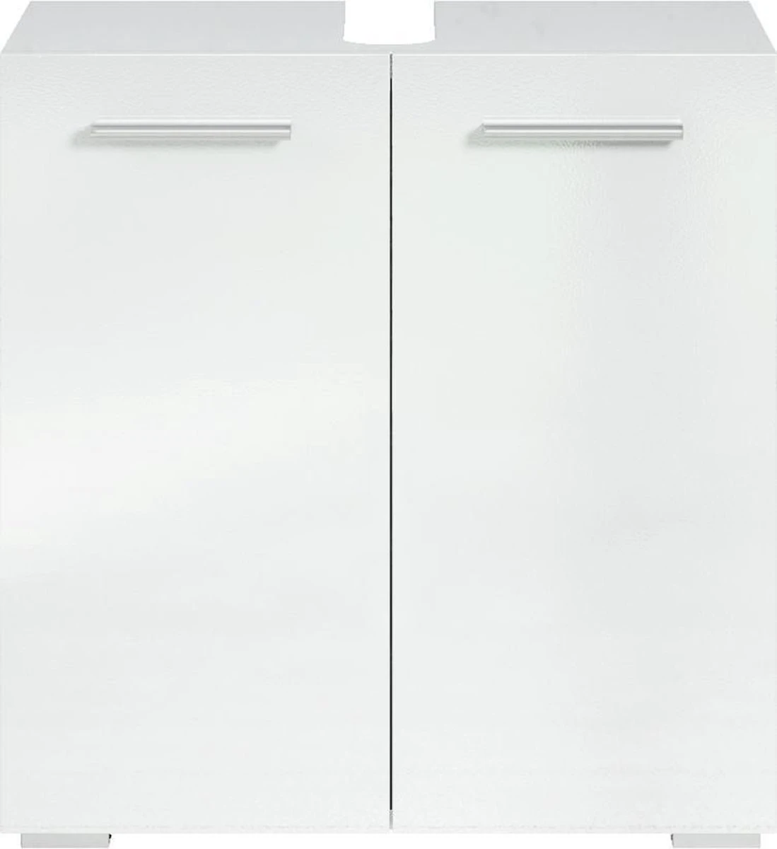 Badplaats Wastafel Onderkast Jupiter 60 Cm X 30 Cm X 60 Cm - Wit - Badkamerkast – Staand Wastafelmeubel - Afbeelding 3