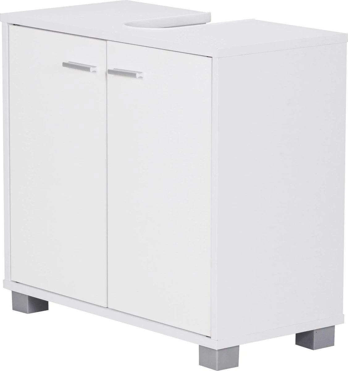 Nancy's Artesia Badkamerkast - Badkamermeubel - Badmeubel - Opbergruimte - Wit