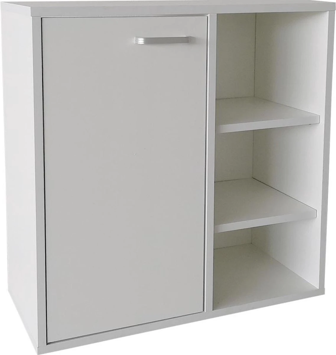 Onderbouw Kast Wastafel - Wastafel Onderkast - Badkamermeubel - Wit - Afbeelding 3