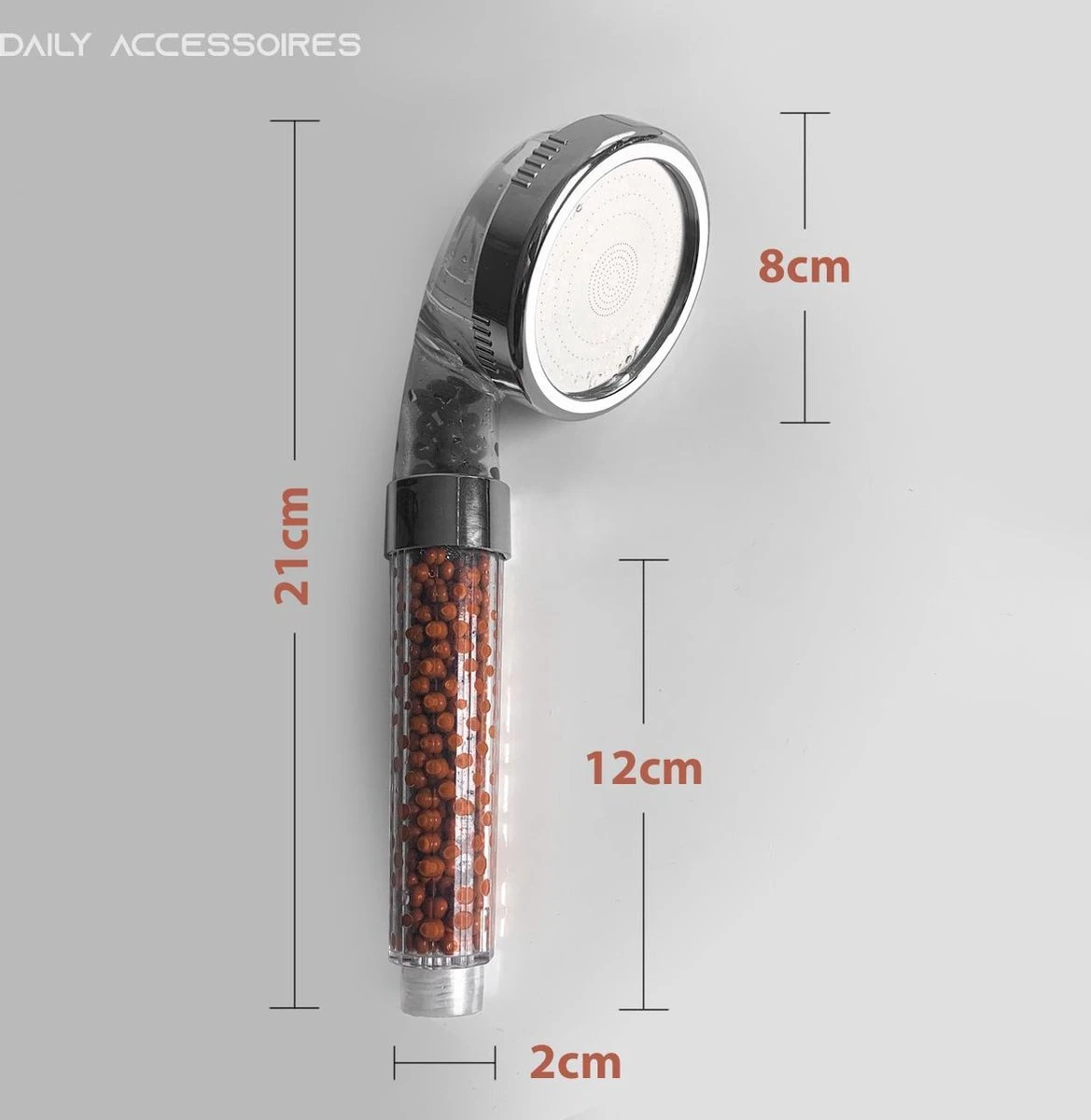 Merkloos Douche Filter - Daily Accessoires - Water Filter - Shower Filter - Douchekop Filter - Douchekop - Ionische Douchekop - Waterbesparende Douchekop - Op Elke Slang Aan Te Sluiten - Aussie Blo - Afbeelding 10