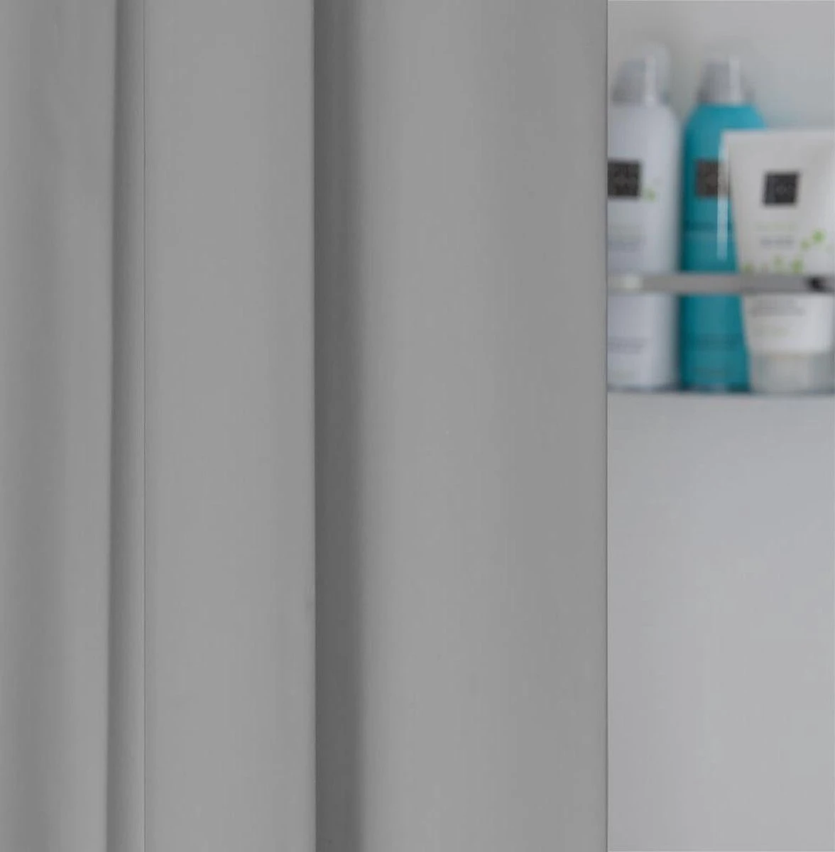 Sealskin Granada Douchegordijn 120x200 Cm - PEVA - Lichtgrijs - Afbeelding 4