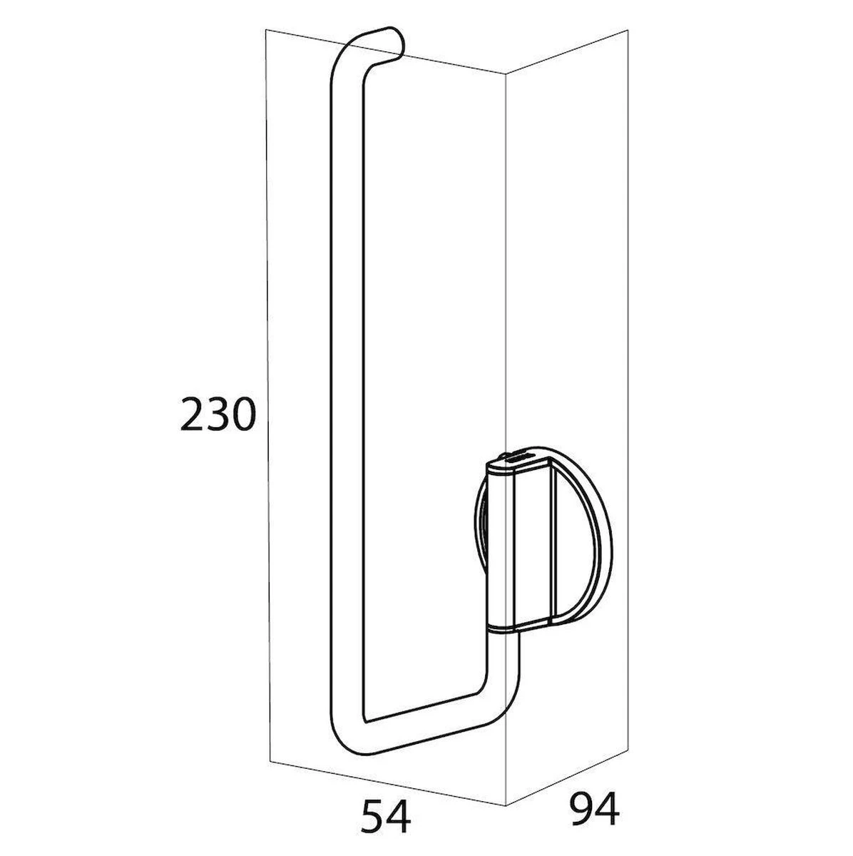 Tiger Tune - Reserverolhouder - Messing Geborsteld / Zwart - Afbeelding 9