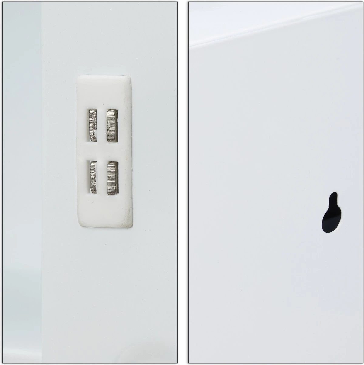 Relaxdays Medicijnkastje Afsluitbaar - Medicatiekastje - Badkamerkast Medicijnen - Wit - Afbeelding 10