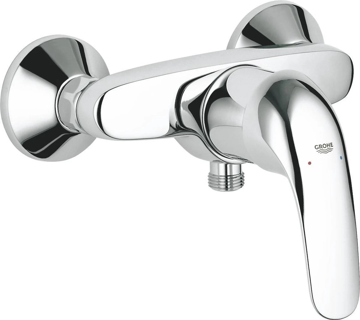 GROHE Euroeco Douchekraan - 15 Cm - Chroom - 32740000