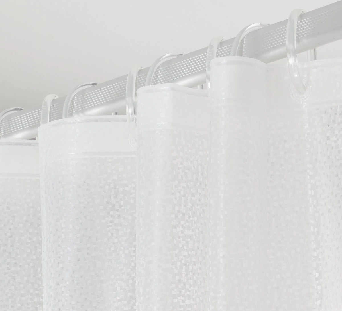 Sealskin Perle Douchegordijn 180x200 Cm - PEVA - Transparant - Afbeelding 5