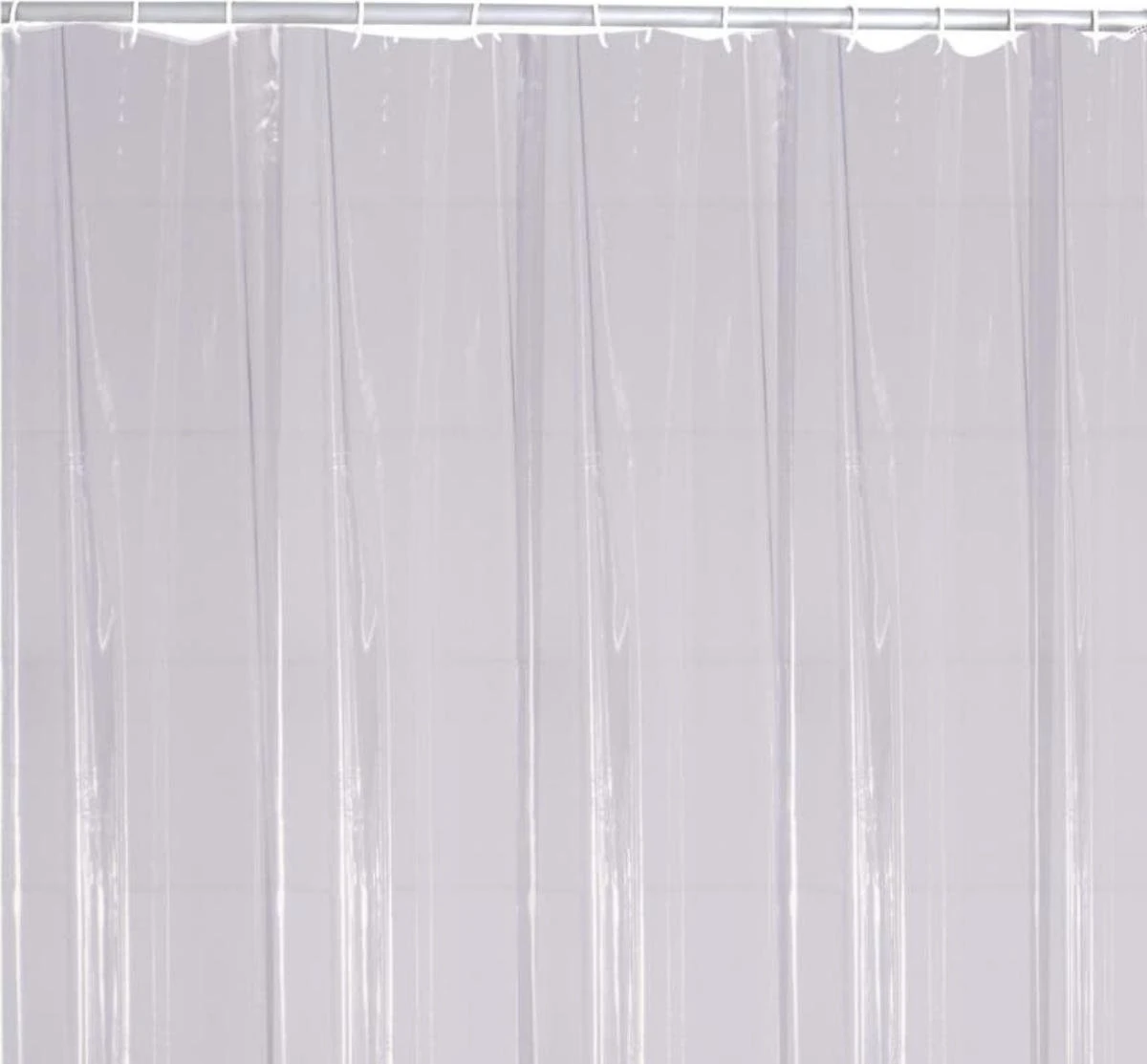 3BMT Douchegordijn Met Ringen - Transparant - 180 X 200 Cm - Afbeelding 6