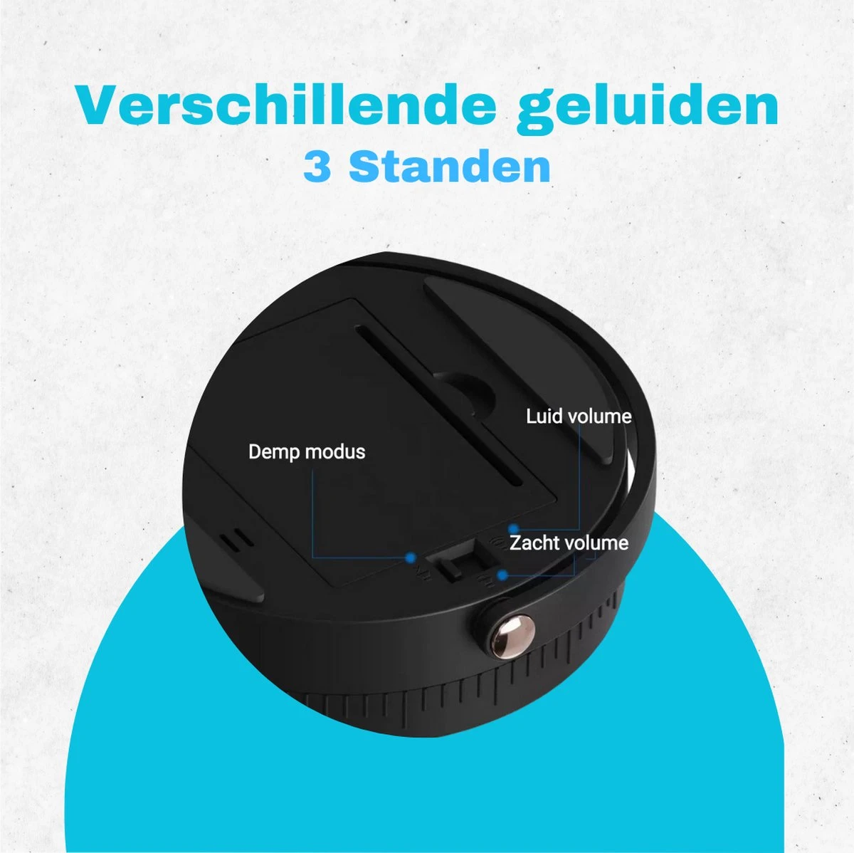 Jork - Douche Timer - Douchetimer - Badkamer Klok - Doucheklok - Kookwekker Analoog - Douchetimer 5 Minuten - Douchetimer Waterdicht - Inclusief Batterijen - 3x AAA - IPX8 Waterdicht - Afbeelding 4
