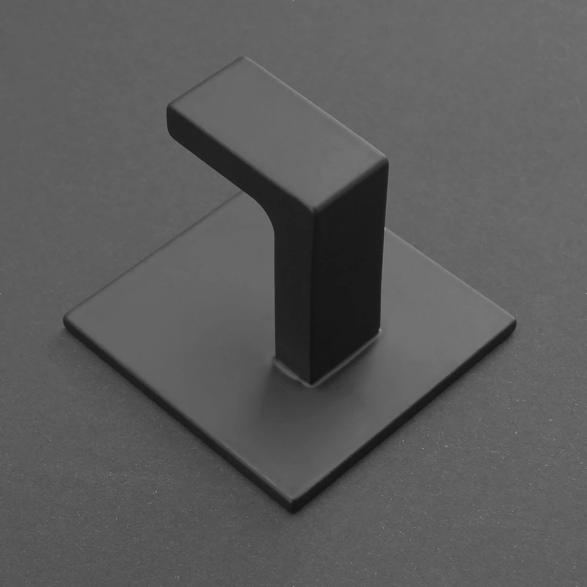 Stål Handdoekhaakjes Zelfklevend Zwart - Vierkant - 4 Stuks - Afbeelding 5