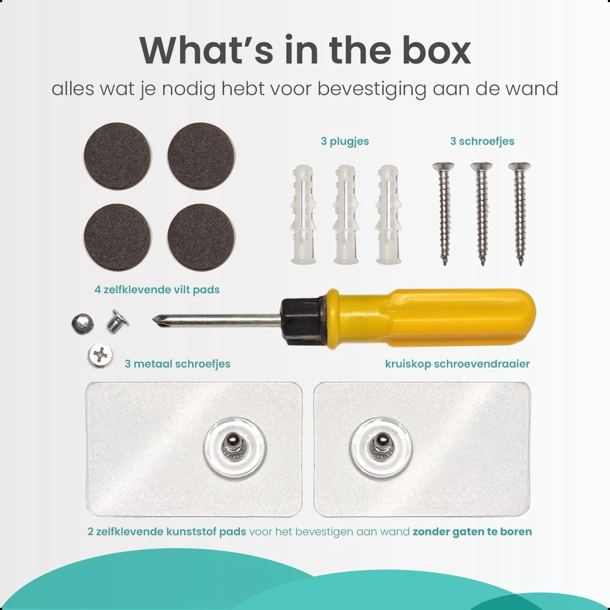 Toiletrolhouder Met Bakje – WC Rolhouder Zwart - Toiletrolhouder Met Extra Opbergruimte - Afbeelding 5