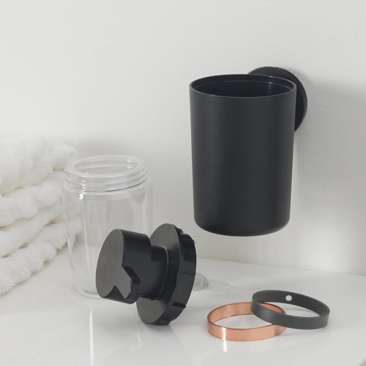 Tiger Urban - Zeepdispenser - Zwart - Afbeelding 8