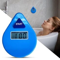 Merkloos Douche Timer - Timer Douche - Water Besparend - Tijd Besparend - Showertimer - Douche Wekker - Douche Klok - Douche Timer Digitaal - Douchetimer 5 Minuten - Spatwaterdichte Timer