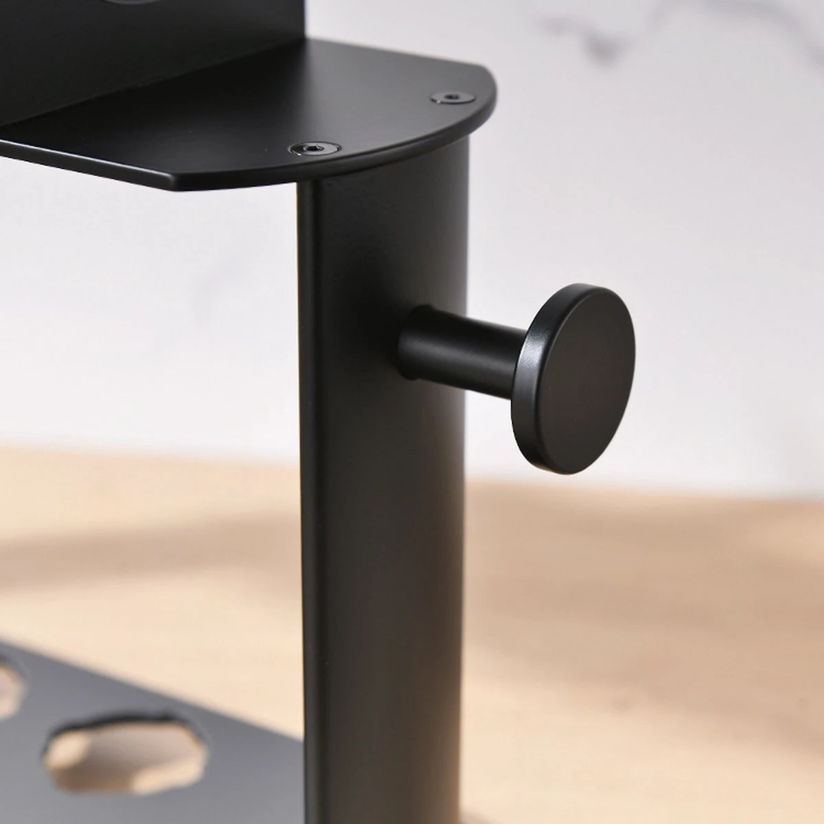 Houder Voor Dyson Airwrap (lange Versie) - Geschikt Voor 8 Accessoires - Passend Voor Dyson Airwrap Complete Long Multistyler - Zwart - Afbeelding 2