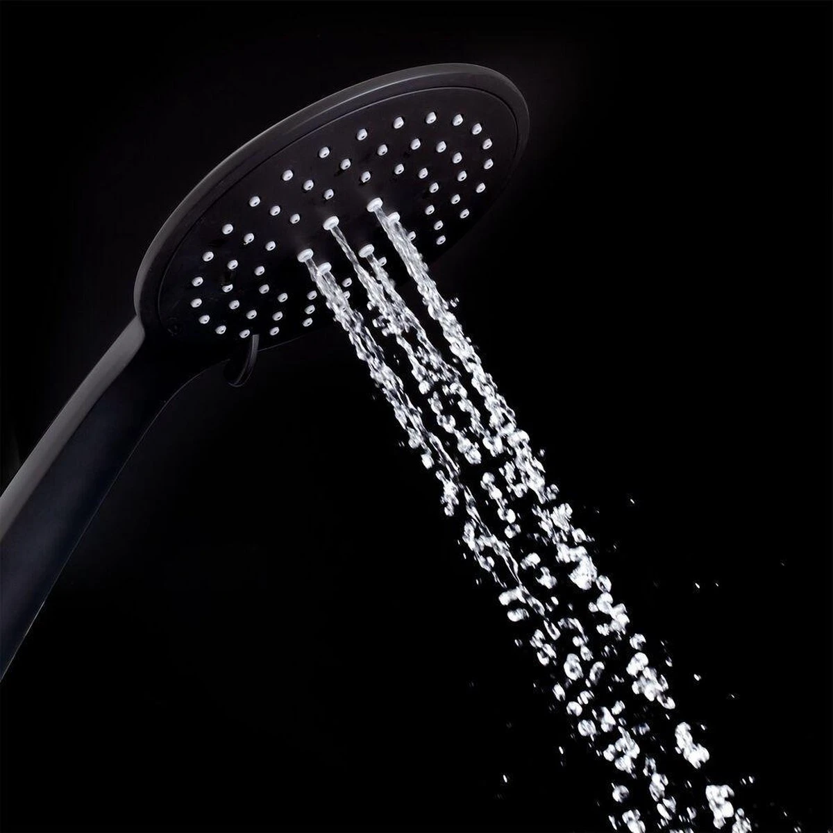 Tiger Twiss Doucheset - Regendouche Ø 30 Cm - Handdouche Ø 12 Cm - Met Thermostaatkraan - 3 Standen - Mat Zwart - Afbeelding 3