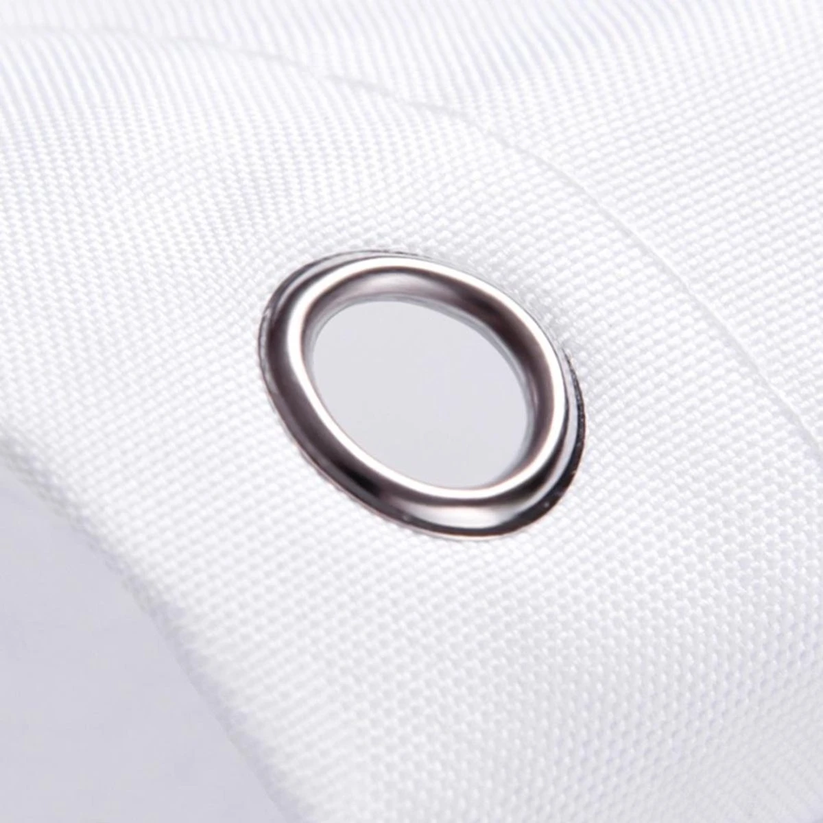 Su.B.dgn Douchegordijn 120x180 Anti Schimmel Polyester Badkamer Douchegordijn Wasbaar Met 12 Ringenl | Grijs Vierkant - Afbeelding 4