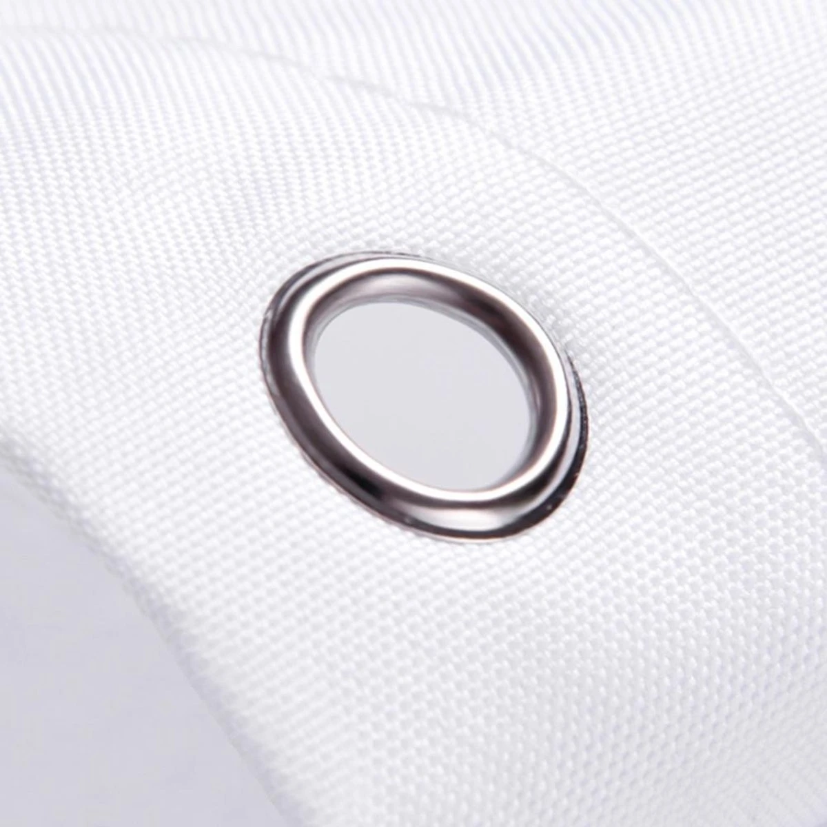 Su.B.dgn Douchegordijn 120x180 Anti Schimmel Polyester Badkamer Douchegordijn Wasbaar Met 12 Ringen | Grijs Driehoek - Afbeelding 4