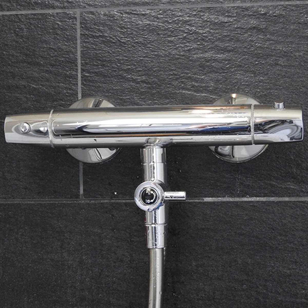 WillieJan Omstelkraan Douche – Verchroomd Messing - Aansluitmaat 3 X 1/2″ - Afbeelding 4