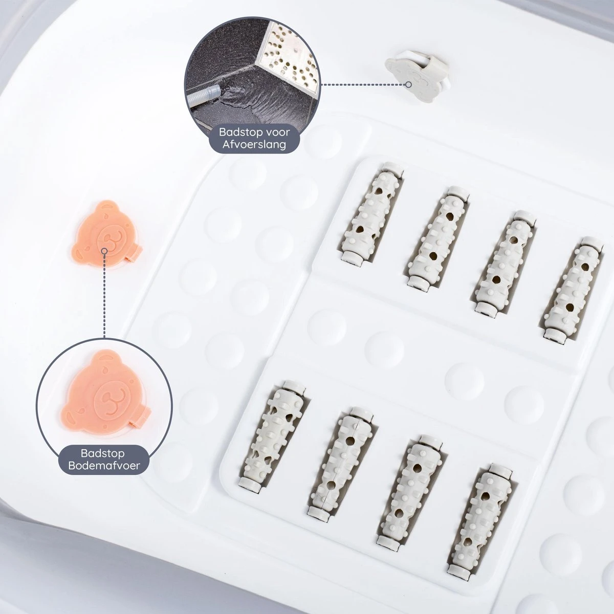 HelloBath Opvouwbaar Zitbad - Bath Bucket - 148cm - 220L - Extra Lang - Incl. Badkussen & Opberghoes - Afbeelding 14