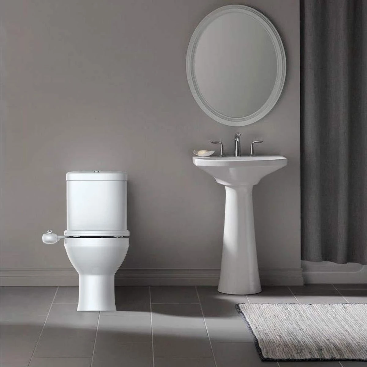 Bidet Handdouche Toilet Sproeier Shattaf Sprayer WC Papier Besparend - Dubbel Spray Koud Water - Badkamer Accessoires - Freshole® - Afbeelding 6