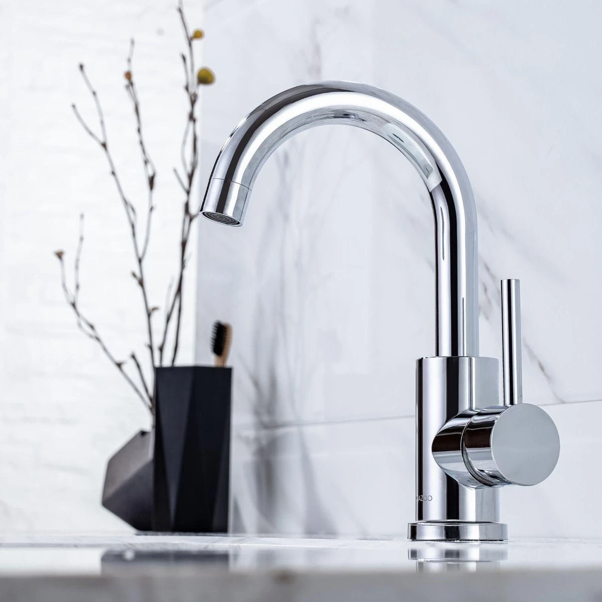 LOMAZOO Wastafelkraan Cupid - Chroom - Afbeelding 5