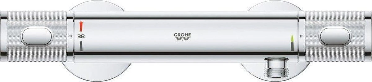 GROHE Grohtherm 1000 Performance Thermostatische Douchekraan - 15cm - Met Koppelingen - EcoJoy® - Chroom - 34776000 - Afbeelding 8