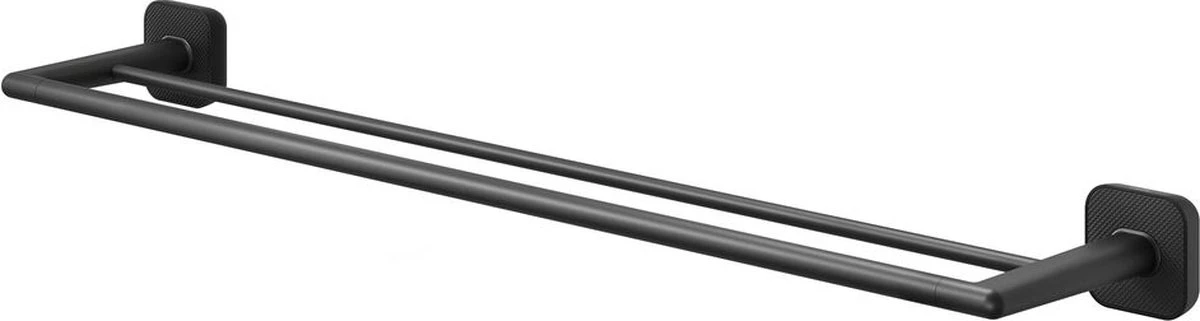 Tiger Carv Handdoekrek Dubbel 65,2 Cm Zwart - Afbeelding 3