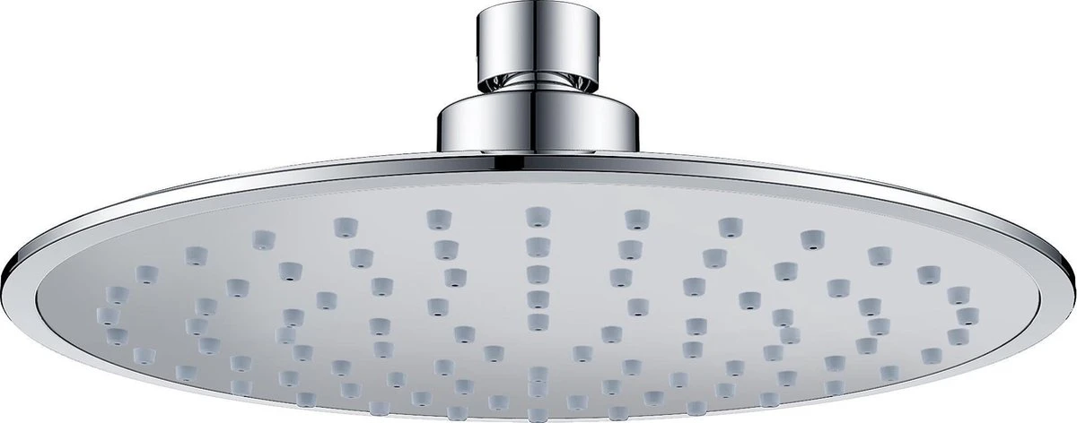 Wiesbaden Regendouche ABS Hoofddouche - Doorsnede 20cm - Chroom/Grijs