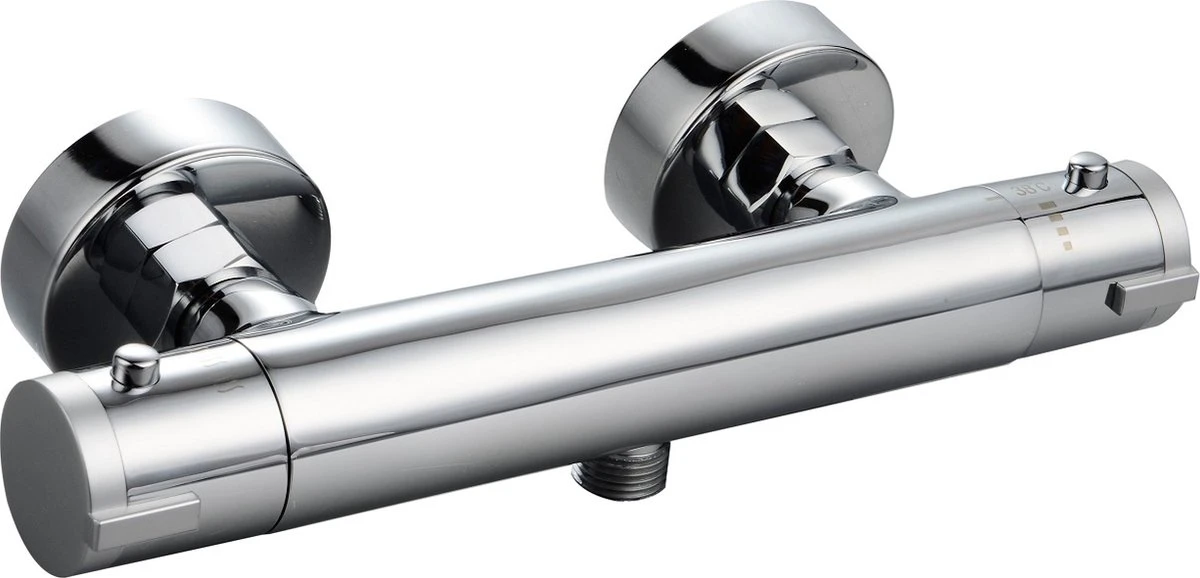 SCHÜTTE London Thermostatische Douchekraan - Hartafstand 150 Mm - Chroom