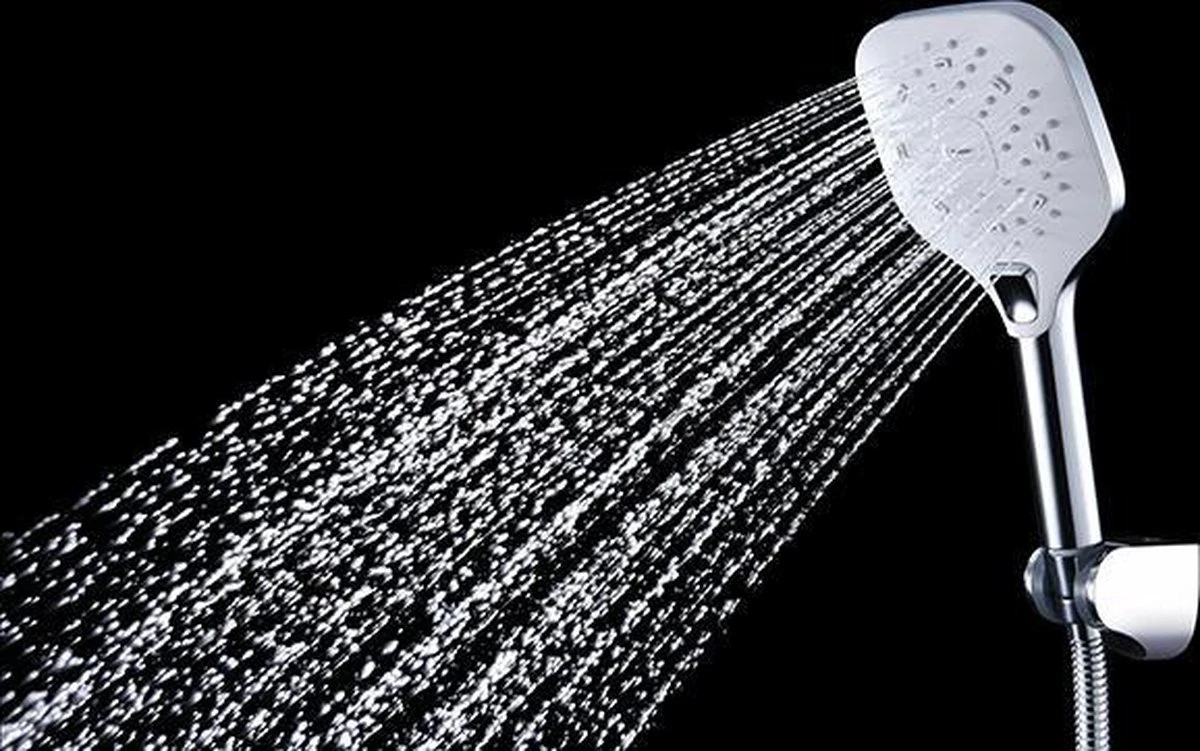 BADO Douchekop Met Slang - Handdouche - Douchekop - Waterbesparend - Doucheslang - Chroom - Afbeelding 10