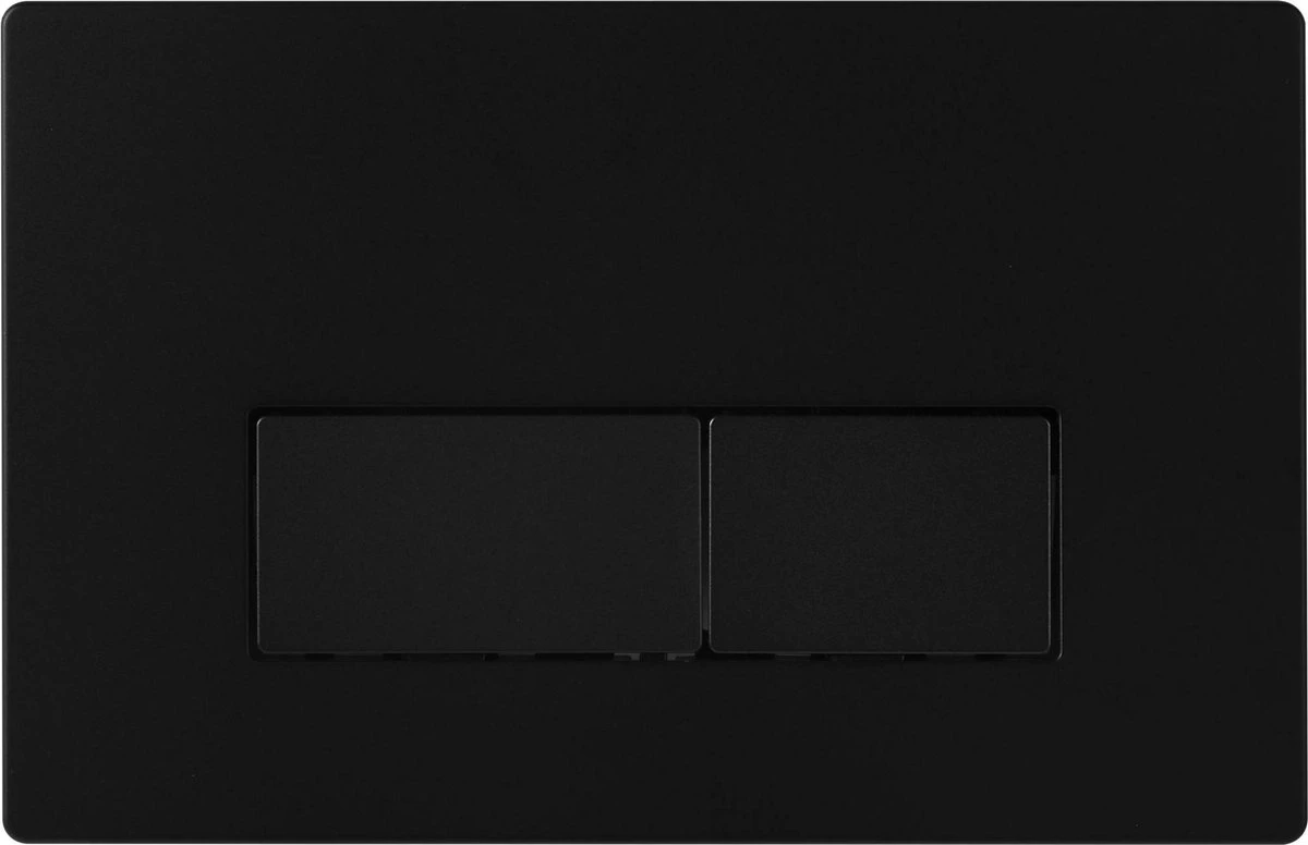 Saqu Wiru 2.0 Bedieningspaneel T.b.v. Saqu Wiru 2.0 Inbouwreservoir Mat Zwart