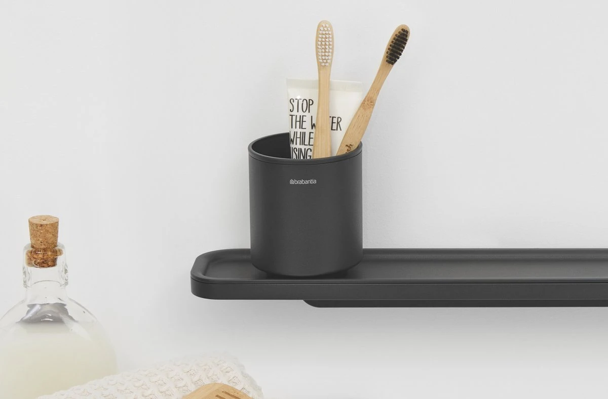 Brabantia MindSet Tandenborstelhouder - Mineral Infinite Grey - Afbeelding 7