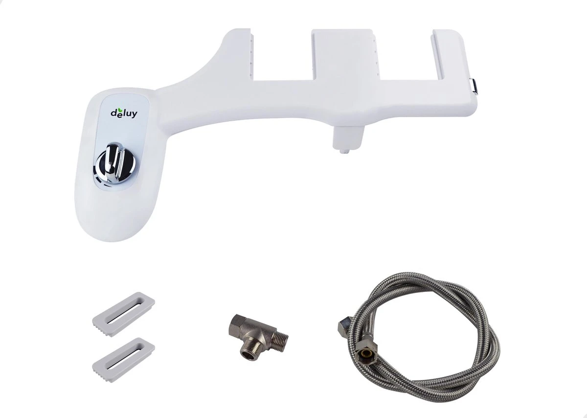 Deluy Chrome Series - Bidet Met Koud Water - QuickRelease Functie - Enkele Sproeikop - Hygiënisch Alternatief Voor Toiletpapier - Afbeelding 4