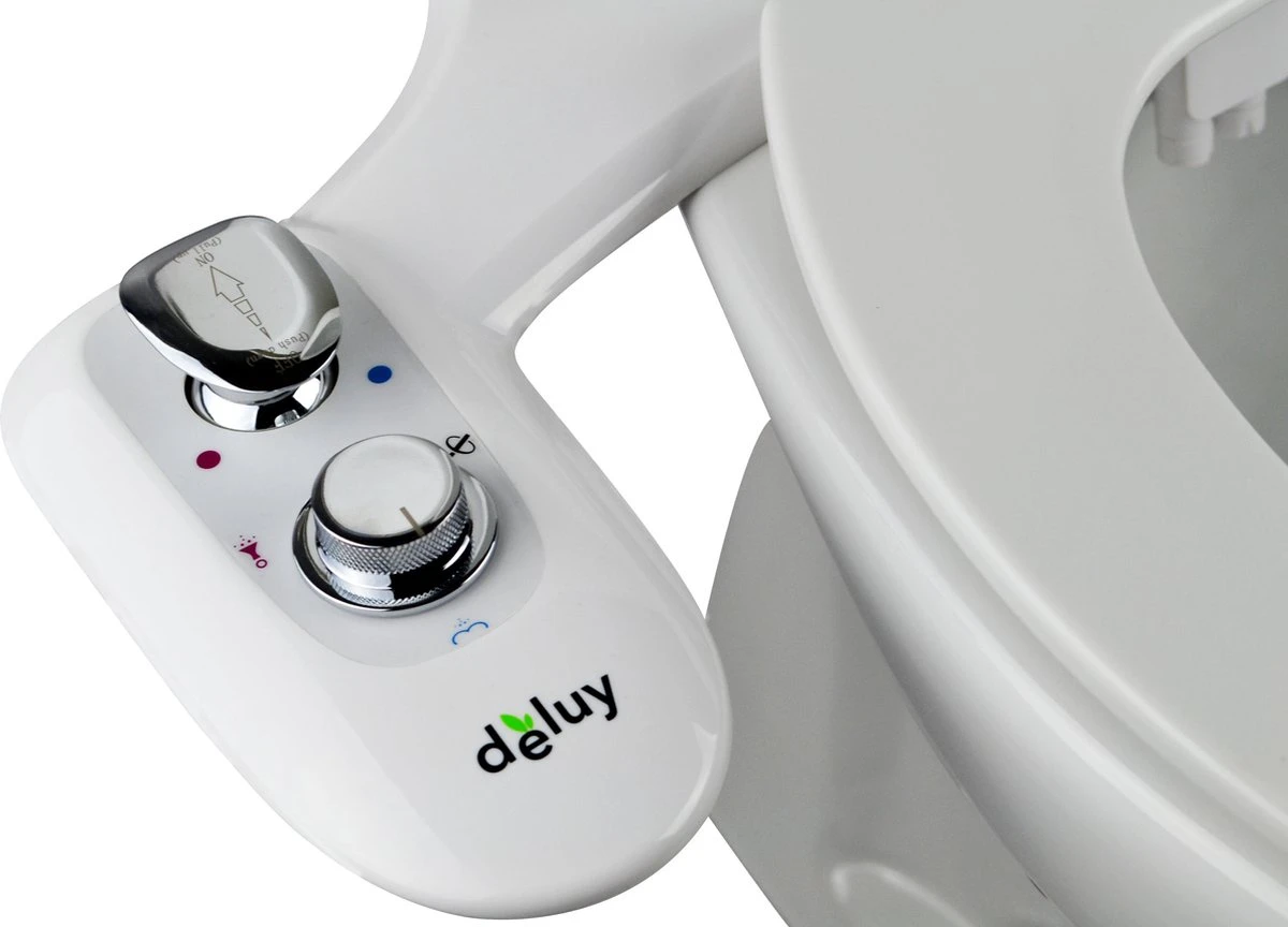 Deluy Platinum Series - Bidet Met Warm Water - QuickRelease Functie - Dubbele Sproeikop En Zelfreiningsfunctie - Hygiënisch Alternatief Voor Toiletpapier