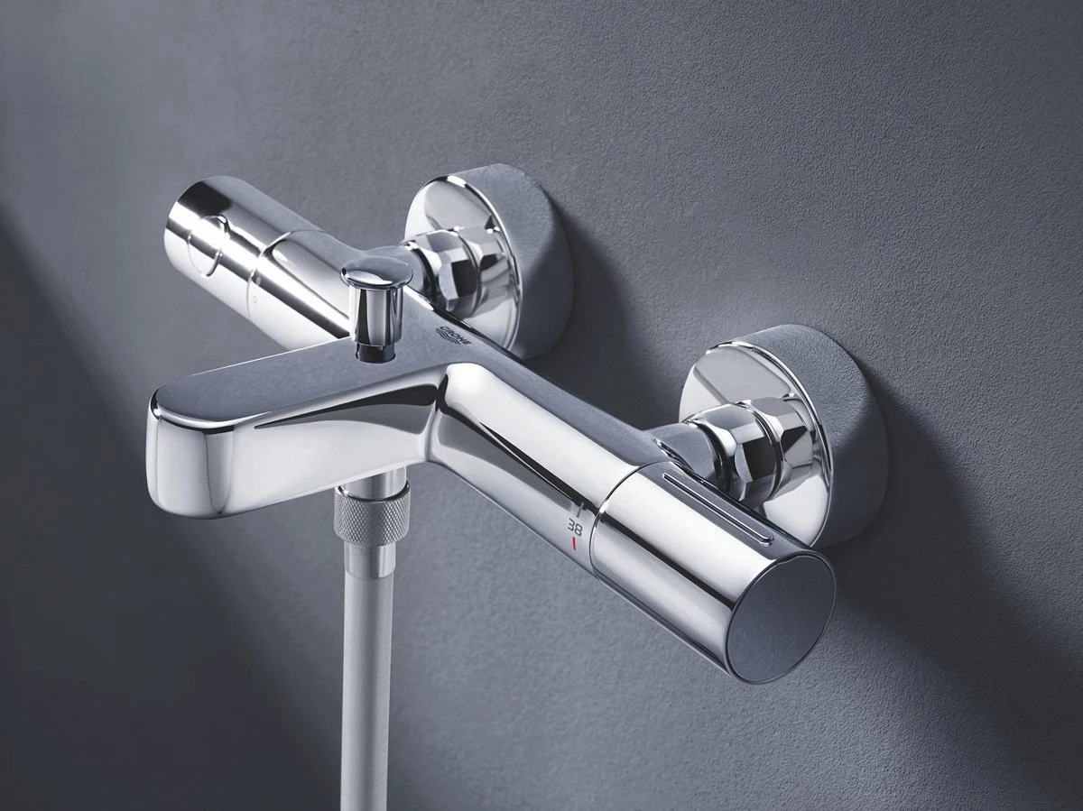 GROHE Grohtherm 800 Cosmopolitan Thermostatische Badkraan - Incl. Omstel En Koppelingen - Chroom - 34766000 - Afbeelding 6