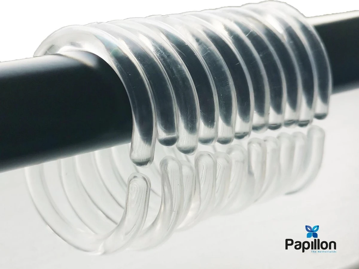 Merkloos Douchegordijnstang - 120-230 Uitschuifbaar - Zwart - Afbeelding 3