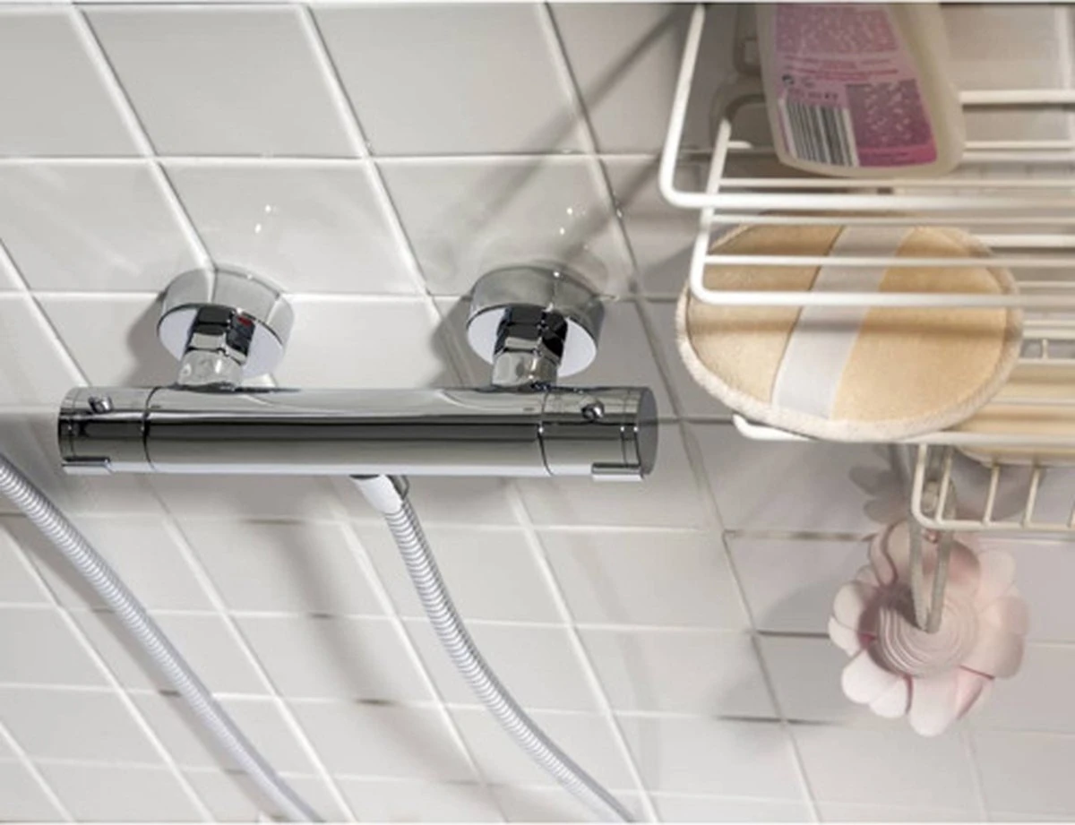 SCHÜTTE London Thermostatische Douchekraan - Hartafstand 150 Mm - Chroom - Afbeelding 12