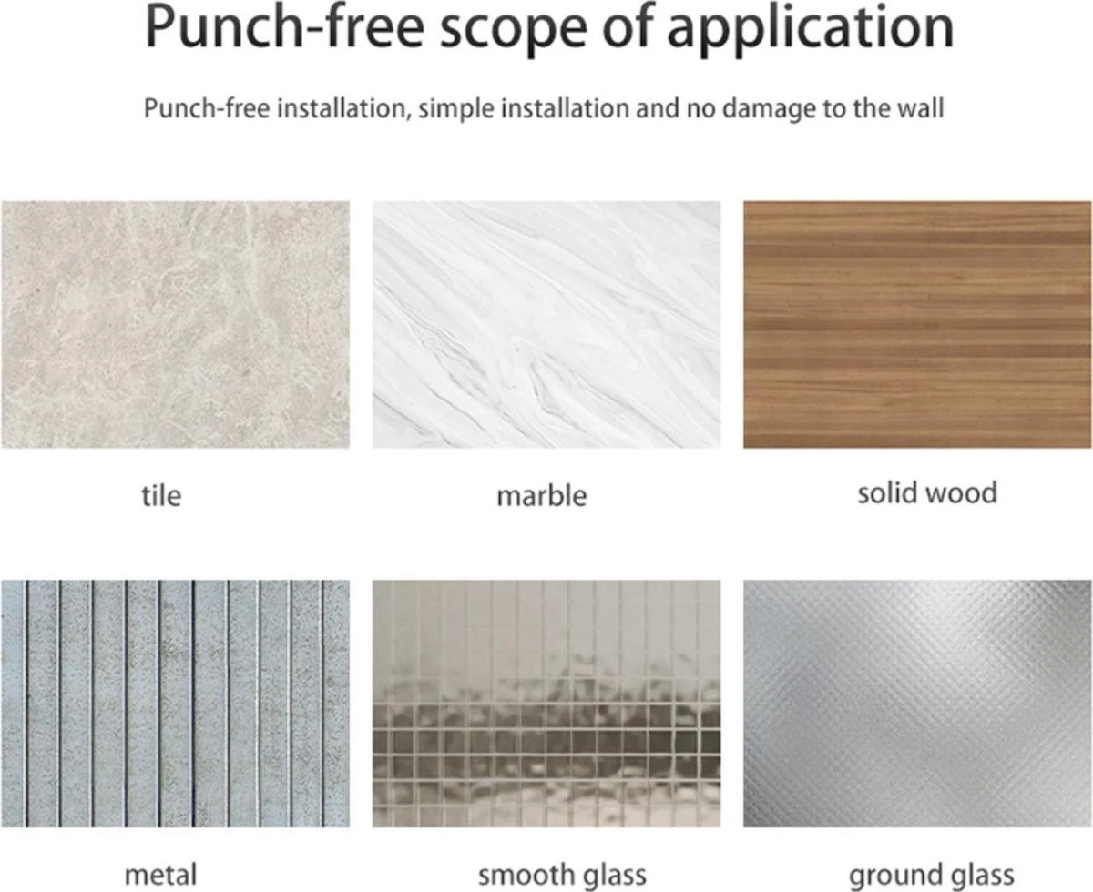 Framehack Toiletrolhouder Met Plankje Zelfklevend Zonder Boren - WC Rolhouder - Toiletrolhouder Wit - Planchet Badkamer Wit - Opbergplankje - Afbeelding 5