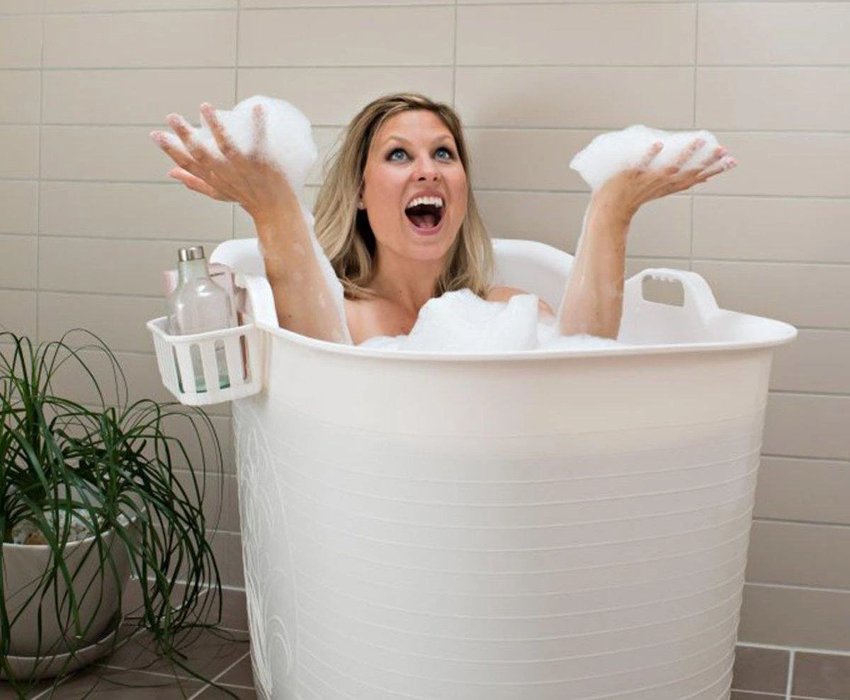 Zitbad Voor Volwassenen - Bath Bucket - Wit - 200L - Afbeelding 17