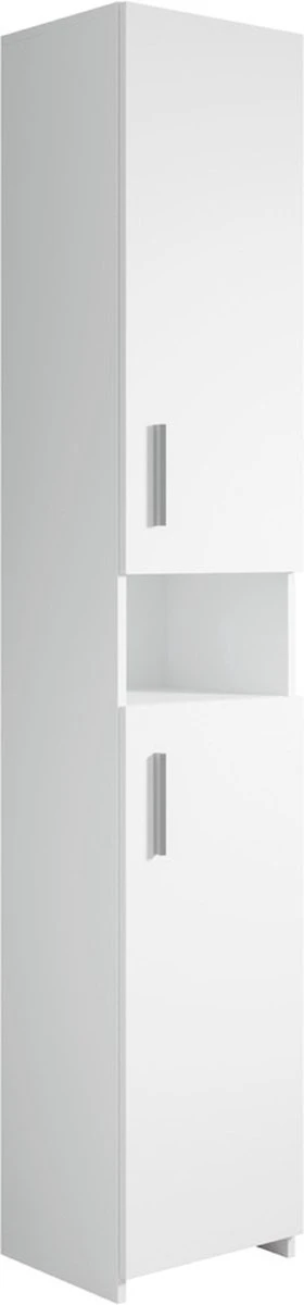 Badkamerkast Mercury 35 X 30 X 190cm Wit Staande Kolomkast