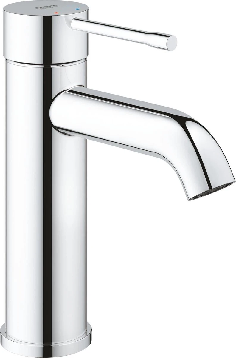GROHE Essence New Wastafelkraan - Met EcoJoy® - Lage Uitloop - Chroom - 23590001