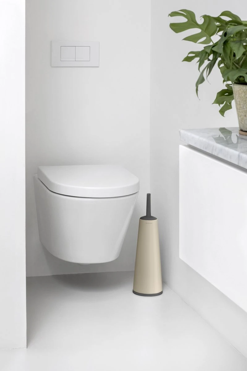 Brabantia ReNew WC Borstel - Met Houder - Soft Beige - Afbeelding 4