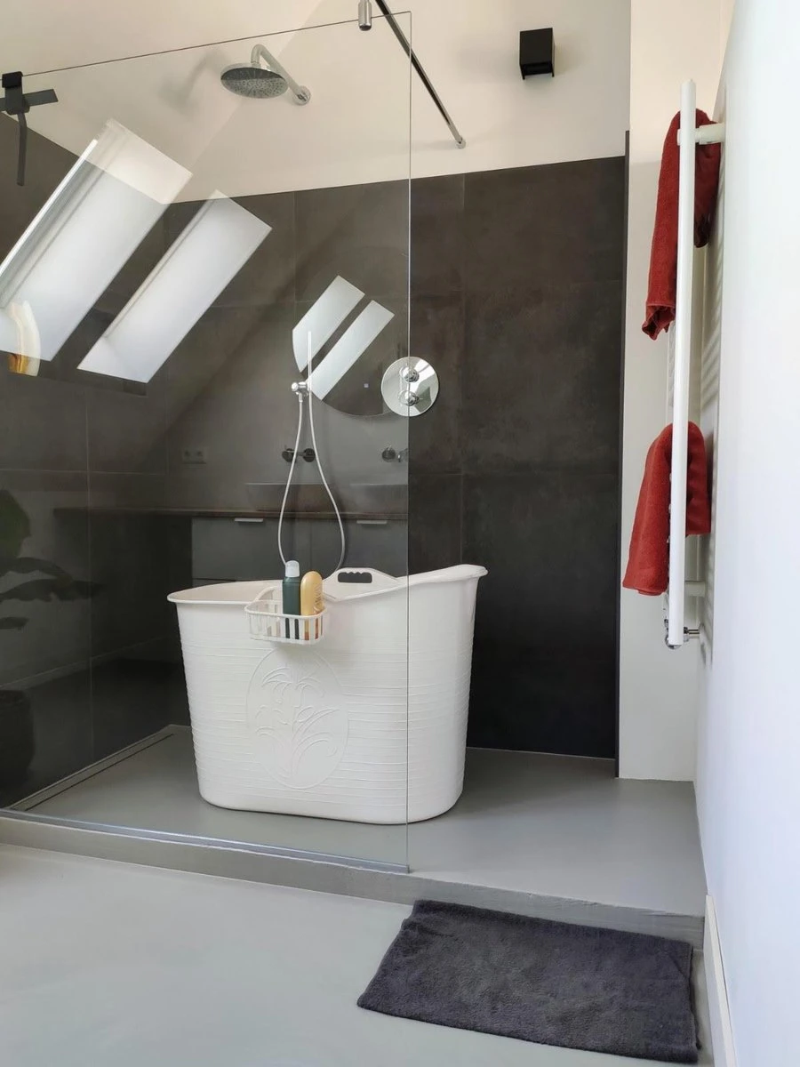 Zitbad Voor Volwassenen - Bath Bucket - Wit - 200L - Afbeelding 10