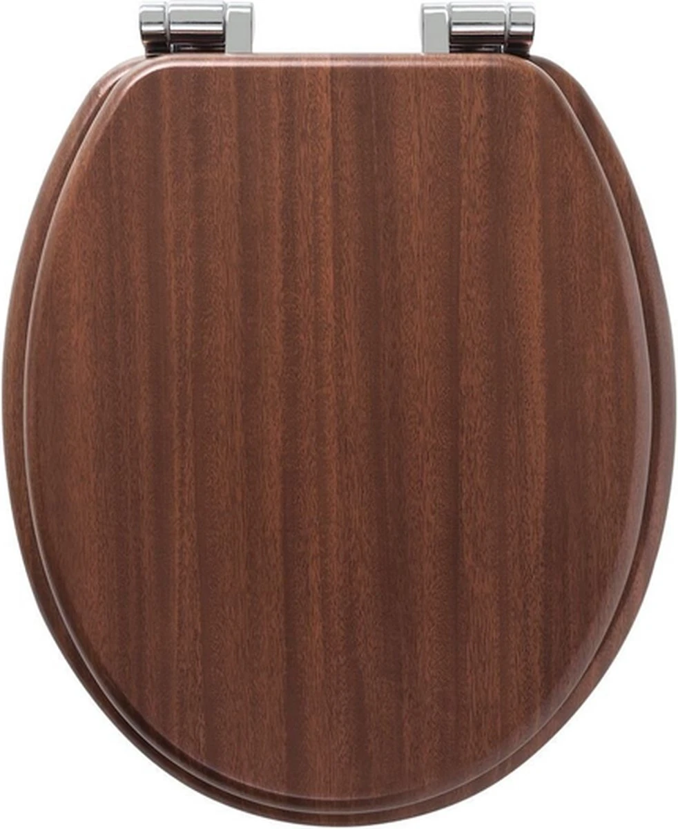 Tiger Douglas - Toiletbril - MDF - Walnoot - Afbeelding 14