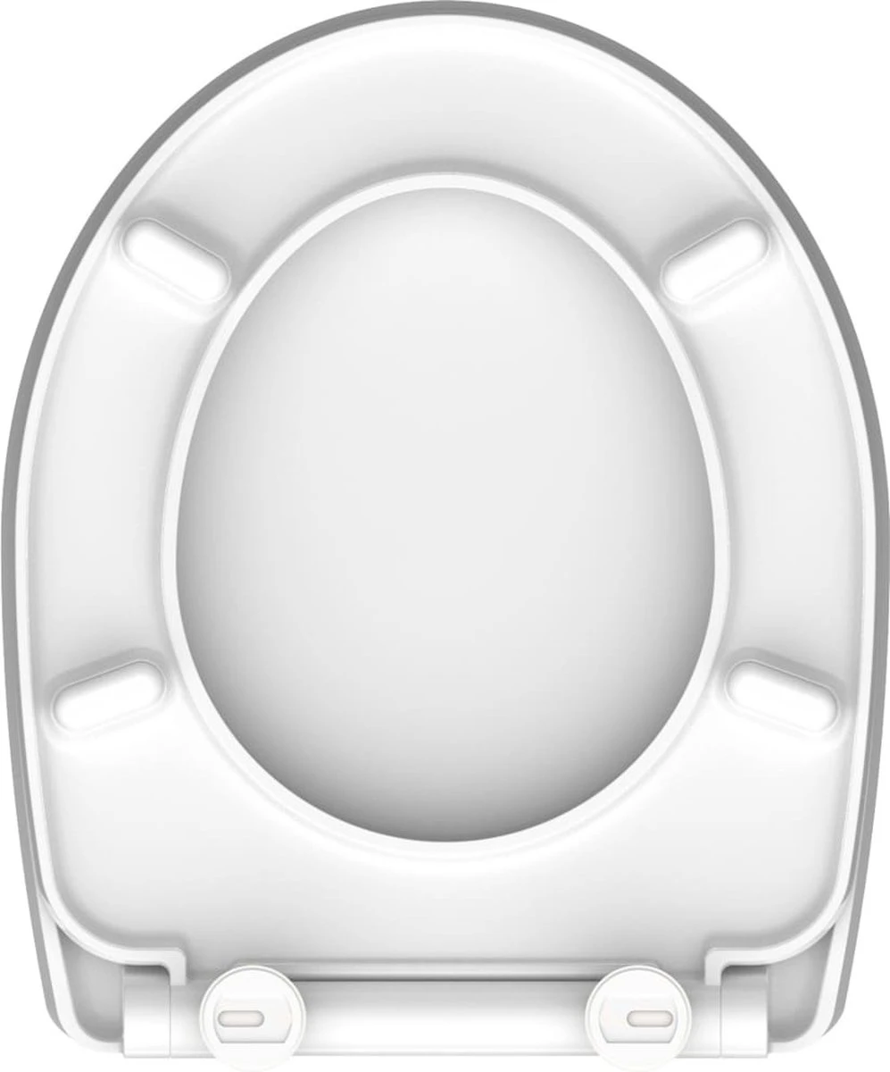 SCHÜTTE WC-Bril 82581 RELAXING FROG - High Gloss - Duroplast - Soft Close - Afklikbaar - RVS-Scharnieren - Decor - 1-zijdige Print - Afbeelding 8