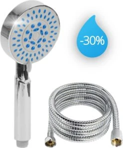 Douchekop Incl. Slang 1.5 Meter - 3 Standen - 1/2'' - Douche Kop