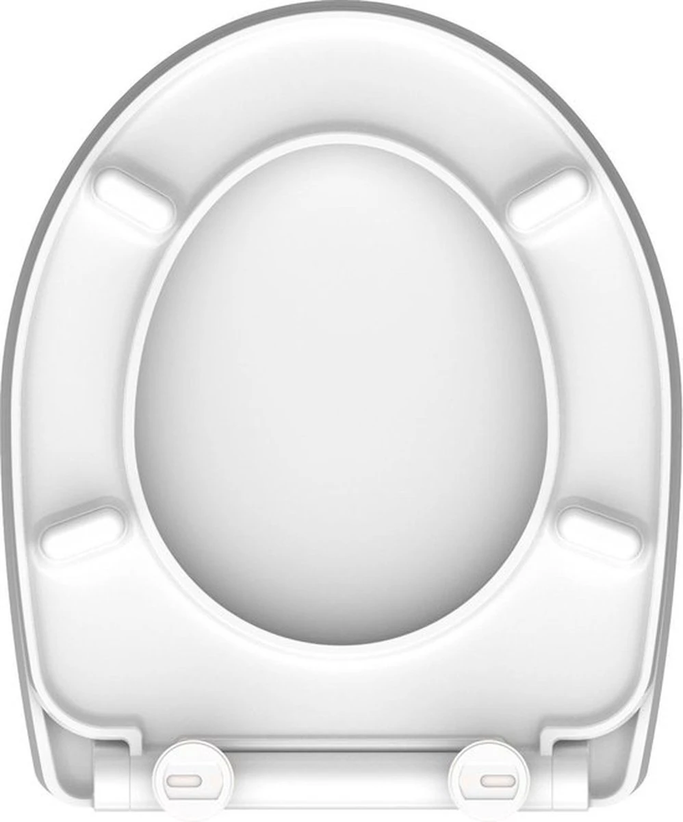 SCHÜTTE WC-Bril 82581 RELAXING FROG - High Gloss - Duroplast - Soft Close - Afklikbaar - RVS-Scharnieren - Decor - 1-zijdige Print - Afbeelding 4